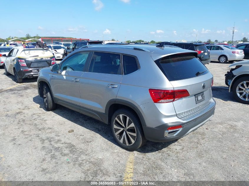 2022 VOLKSWAGEN TAOS SE - 3VVRX7B2XNM019431