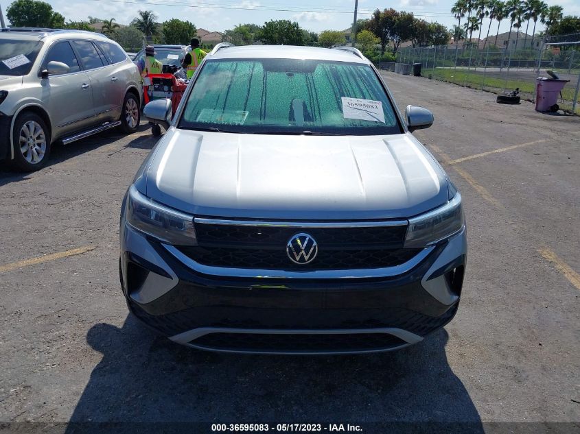 2022 VOLKSWAGEN TAOS SE - 3VVRX7B2XNM019431