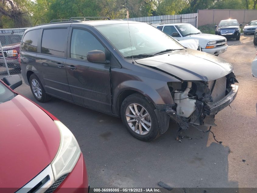 2016 DODGE GRAND CARAVAN SXT - 2C4RDGCG4GR328356