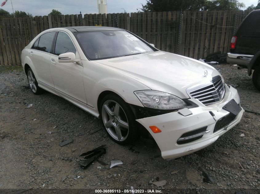 2013 MERCEDES-BENZ S-CLASS S 350 BLUETEC - WDDNG8DB6DA502643