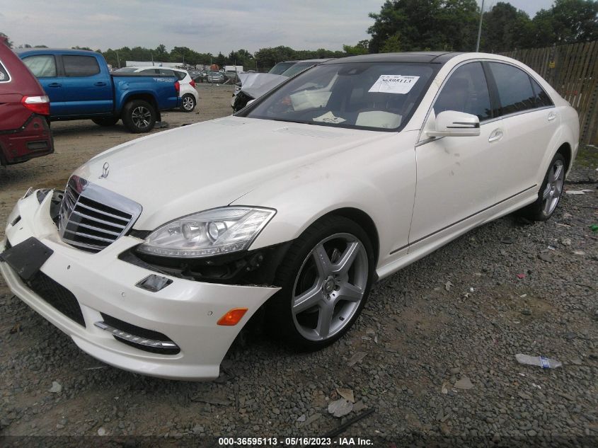 2013 MERCEDES-BENZ S-CLASS S 350 BLUETEC - WDDNG8DB6DA502643
