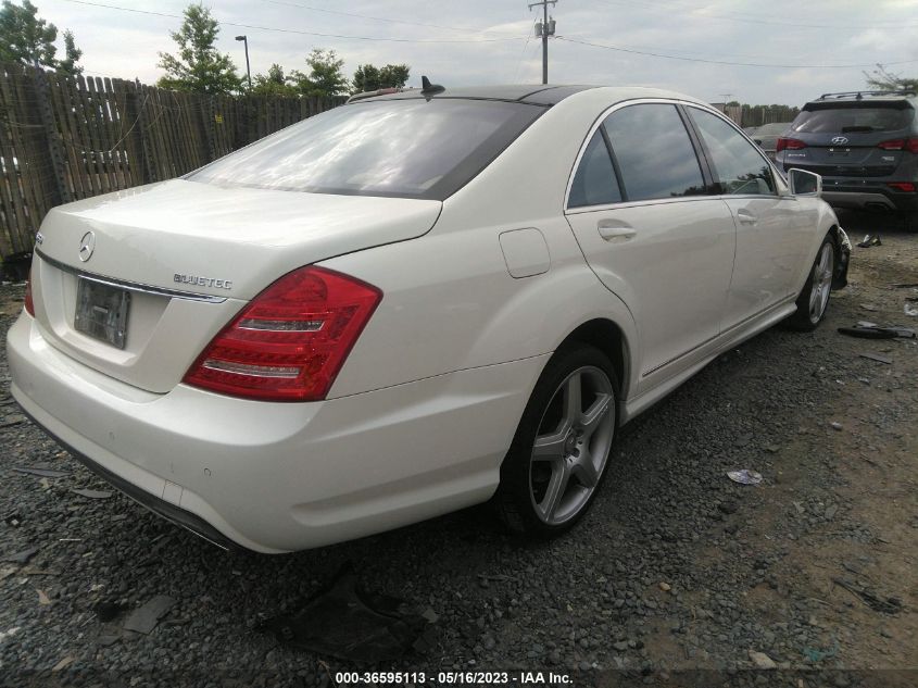 2013 MERCEDES-BENZ S-CLASS S 350 BLUETEC - WDDNG8DB6DA502643