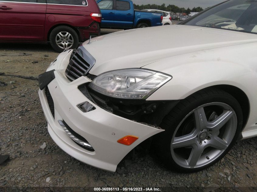 2013 MERCEDES-BENZ S-CLASS S 350 BLUETEC - WDDNG8DB6DA502643