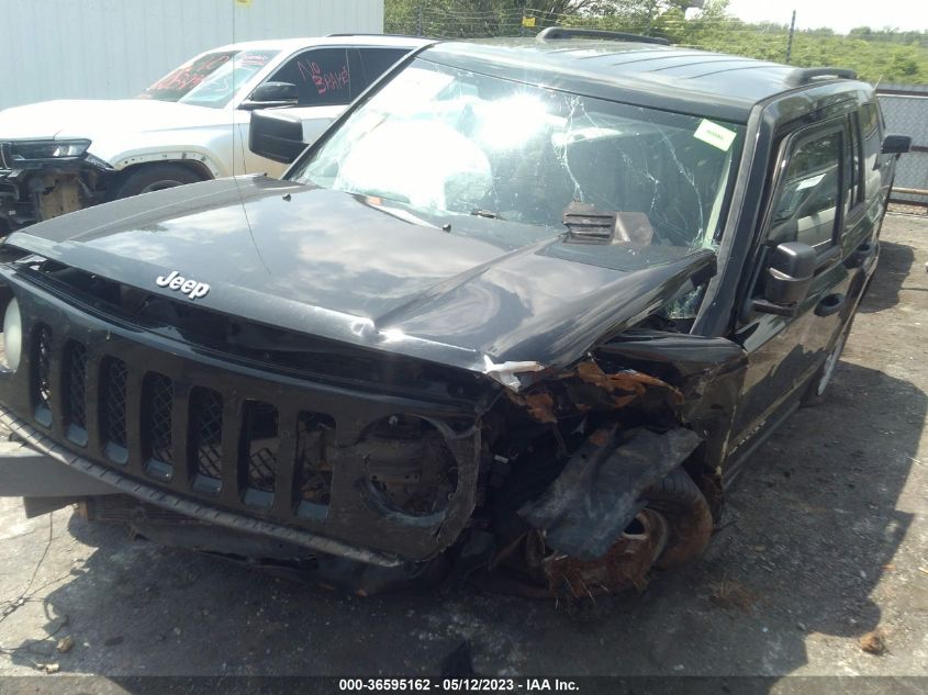 2013 JEEP PATRIOT SPORT - 1C4NJPBA9DD124851