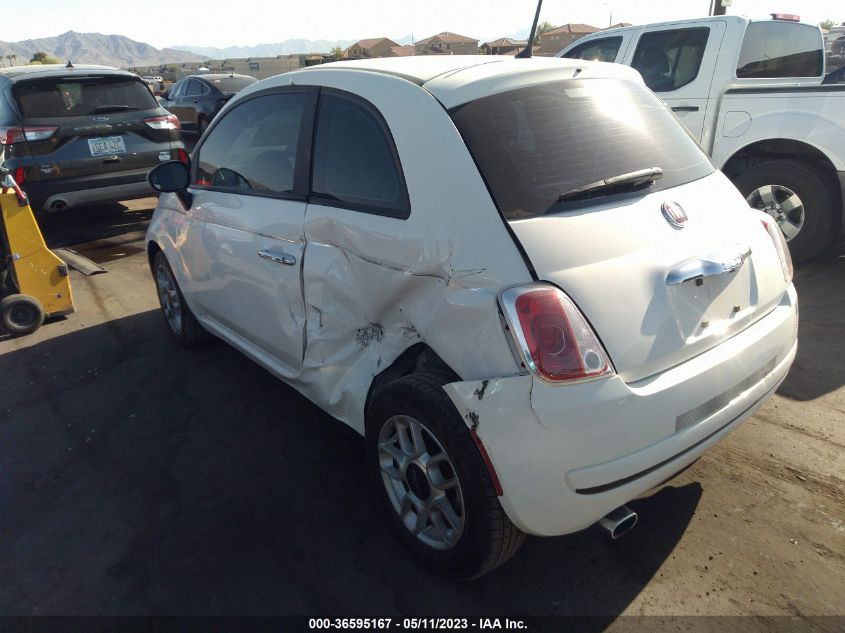 2013 FIAT 500 POP - 3C3CFFAR3DT633231