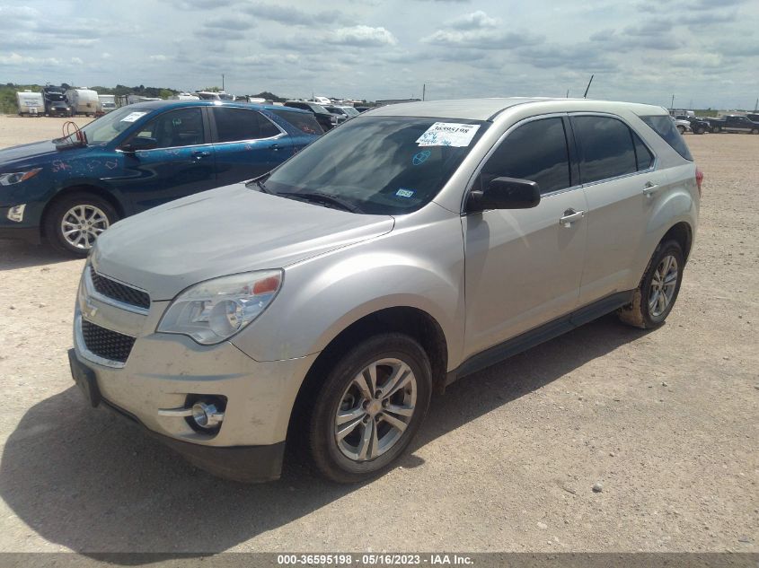 2013 CHEVROLET EQUINOX LS - 2GNALBEKXD6244342