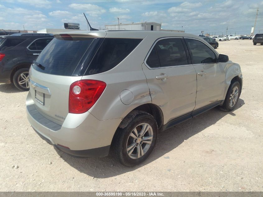 2013 CHEVROLET EQUINOX LS - 2GNALBEKXD6244342