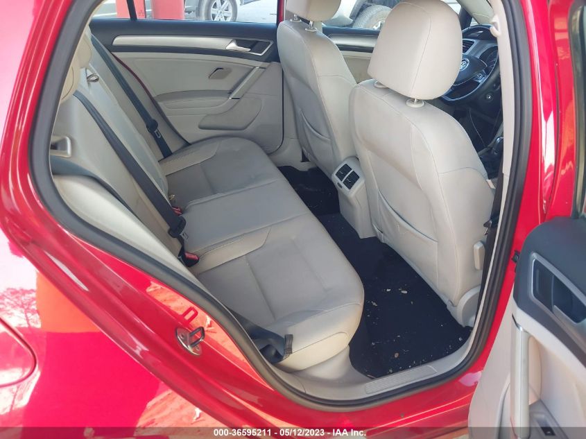 2015 VOLKSWAGEN GOLF TSI S W/SUNROOF - 3VW217AU8FM014635