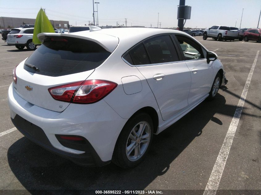 2018 CHEVROLET CRUZE LT - 3G1BE6SM8JS632129