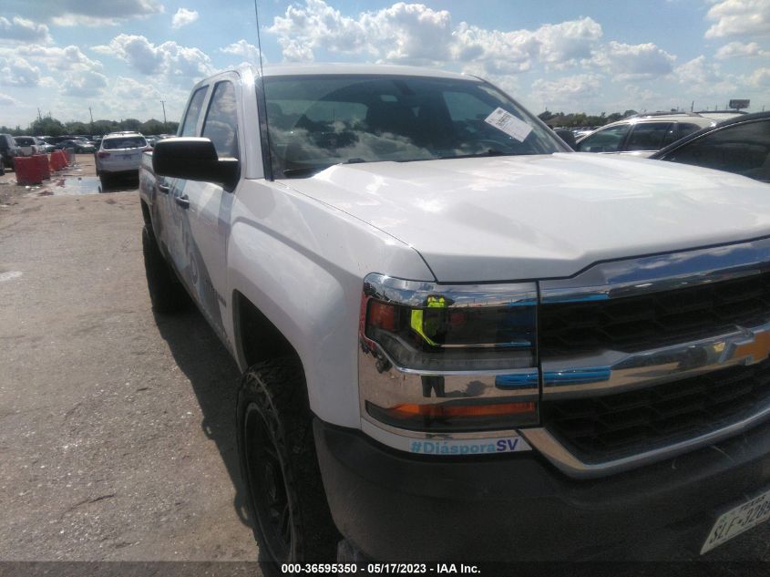2018 CHEVROLET SILVERADO 1500 WORK TRUCK - 1GCRCNEH8JZ359605