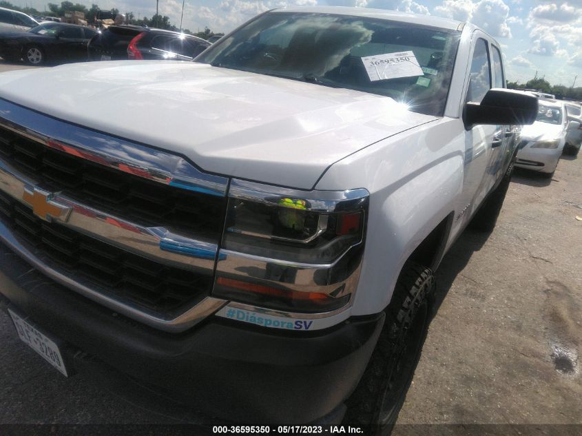 2018 CHEVROLET SILVERADO 1500 WORK TRUCK - 1GCRCNEH8JZ359605
