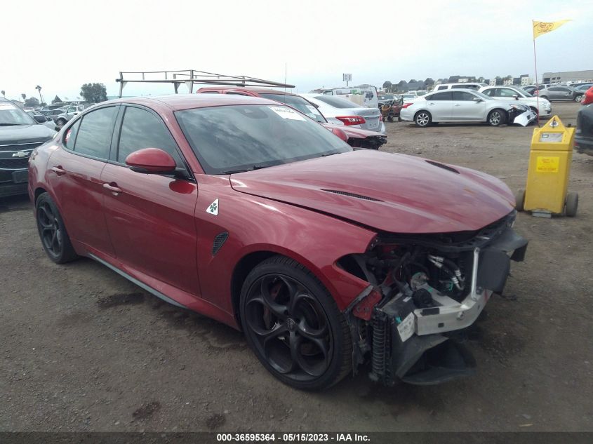 2017 ALFA ROMEO GIULIA QUADRIFOGLIO - ZARFAEAV9H7540566