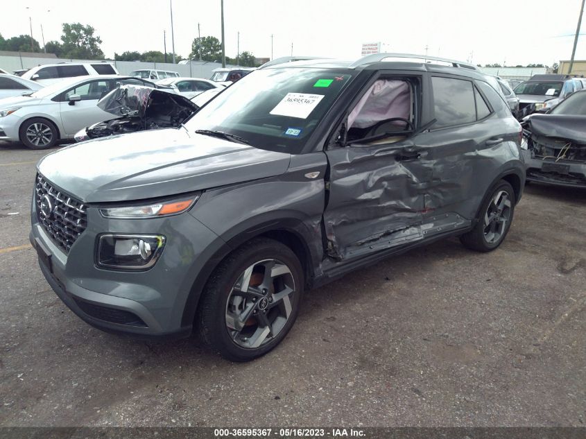 2022 HYUNDAI VENUE SEL - KMHRC8A34NU145060