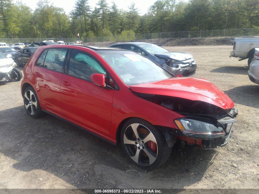 2017 VOLKSWAGEN GOLF GTI S/SE/AUTOBAHN/SPORT - 3VW547AU1HM066079