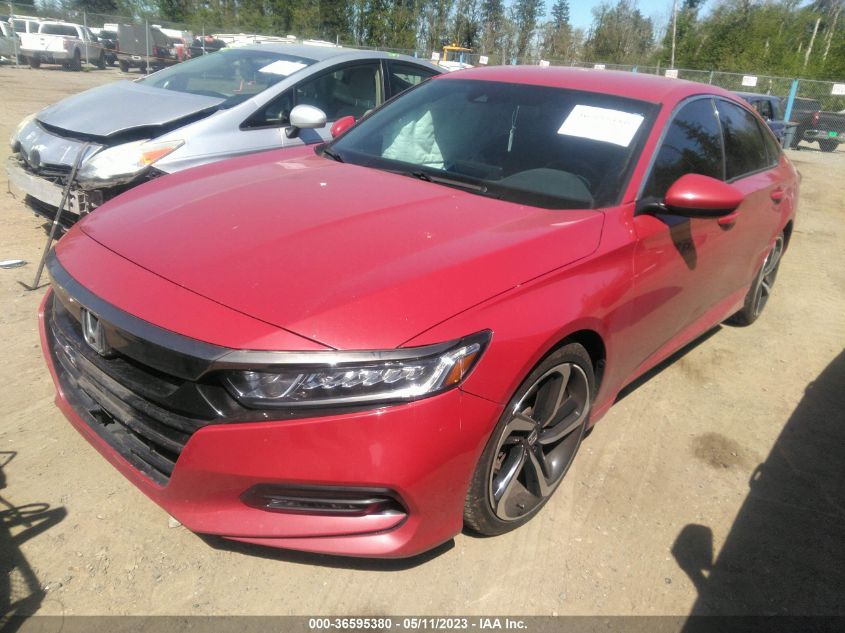 2018 HONDA ACCORD SEDAN SPORT 1.5T - 1HGCV1F32JA160481
