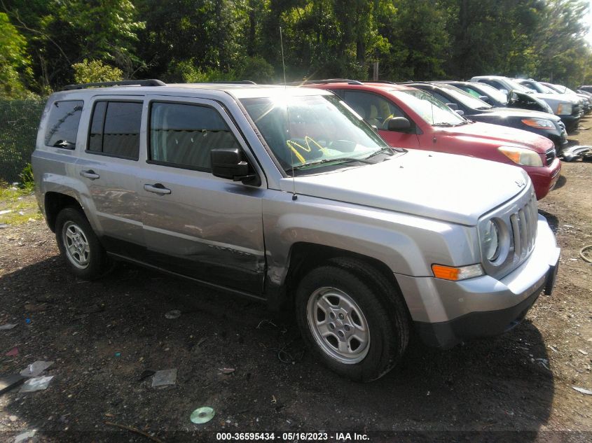 2016 JEEP PATRIOT SPORT - 1C4NJPBB9GD726839