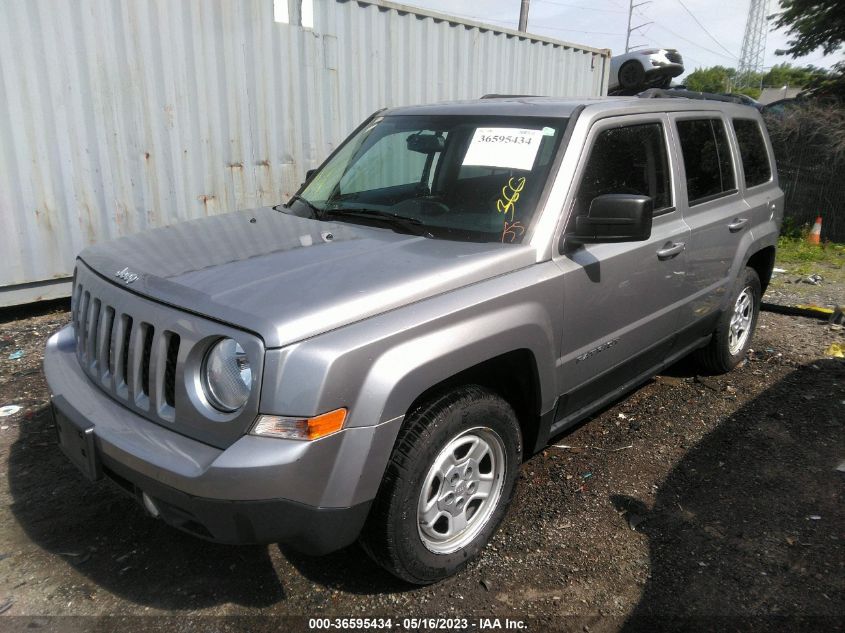 2016 JEEP PATRIOT SPORT - 1C4NJPBB9GD726839