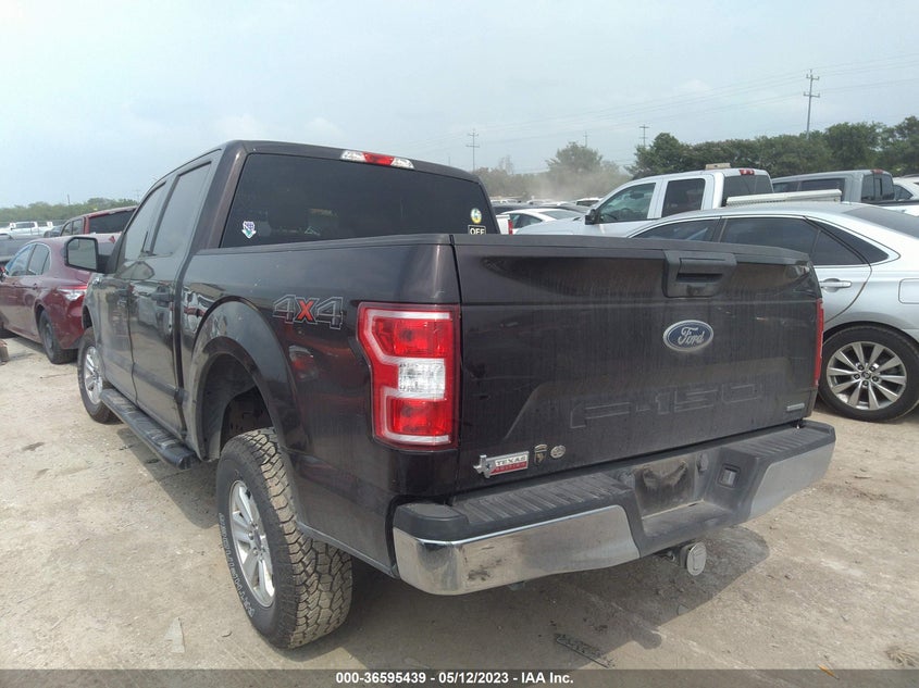 VIN 1FTEW1EP0JFA16388 2018 FORD F-150 XL/XLT/LARIAT