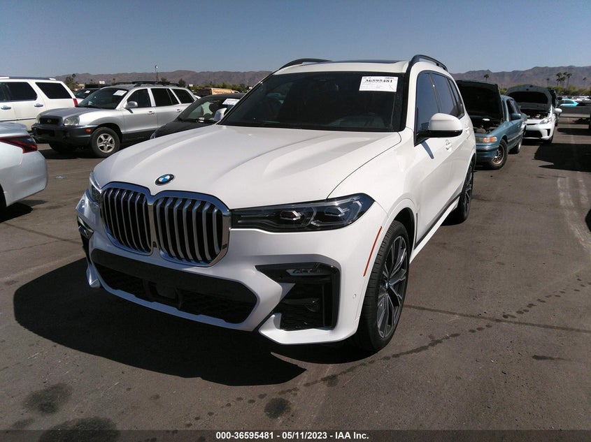 VIN 5UXCW2C09M9F35897 2021 BMW X7 XDRIVE40I