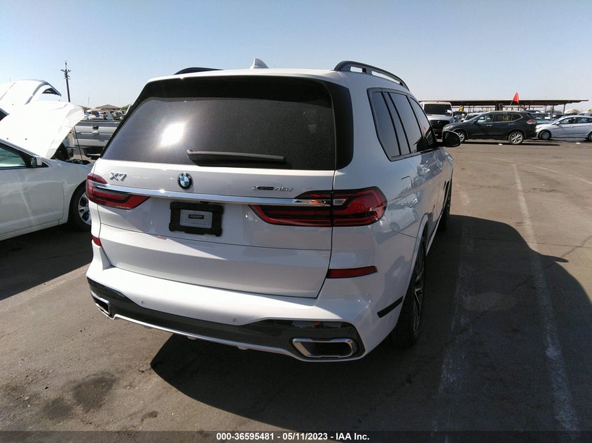 VIN 5UXCW2C09M9F35897 2021 BMW X7 XDRIVE40I