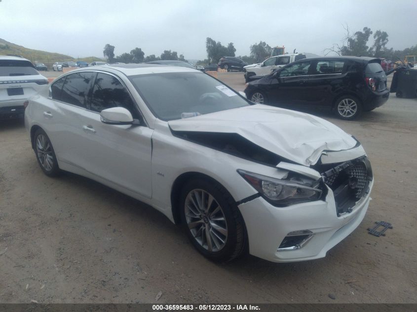 2018 INFINITI Q50 2.0T LUXE - JN1CV7AP8JM240204
