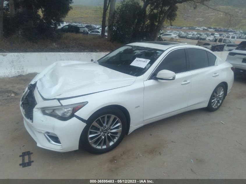 2018 INFINITI Q50 2.0T LUXE - JN1CV7AP8JM240204