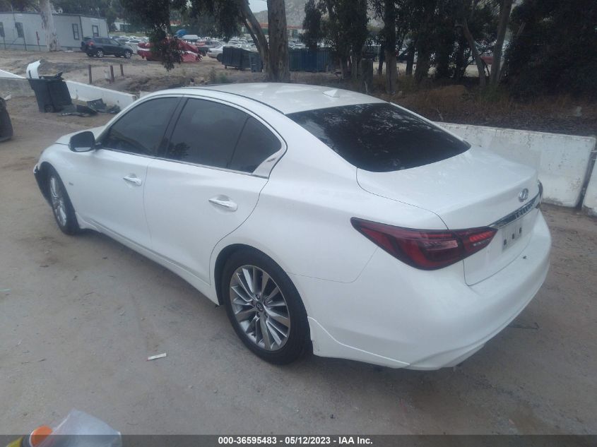 2018 INFINITI Q50 2.0T LUXE - JN1CV7AP8JM240204