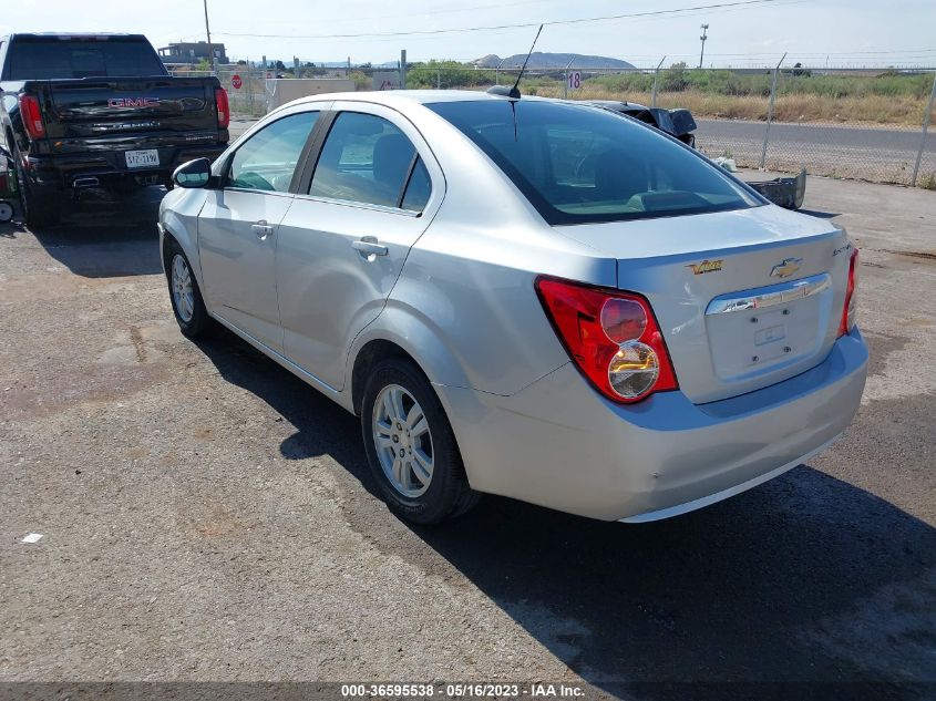 2016 CHEVROLET SONIC LT - 1G1JC5SH1G4106321