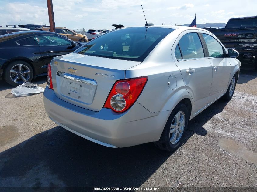 2016 CHEVROLET SONIC LT - 1G1JC5SH1G4106321