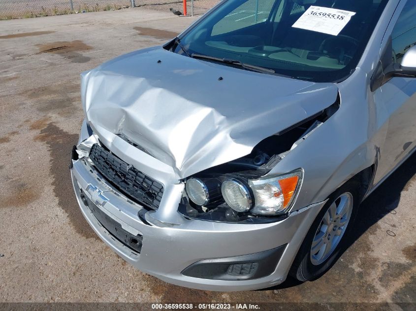 2016 CHEVROLET SONIC LT - 1G1JC5SH1G4106321