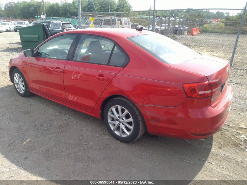 2015 VOLKSWAGEN JETTA SEDAN 1.8T SE - 3VWD17AJXFM252307