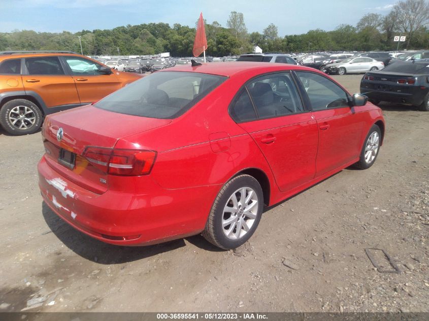 2015 VOLKSWAGEN JETTA SEDAN 1.8T SE - 3VWD17AJXFM252307