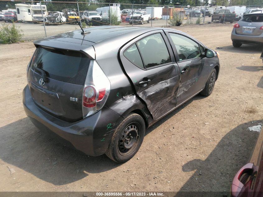 2013 TOYOTA PRIUS C ONE/TWO/THREE/FOUR - JTDKDTB3XD1040561