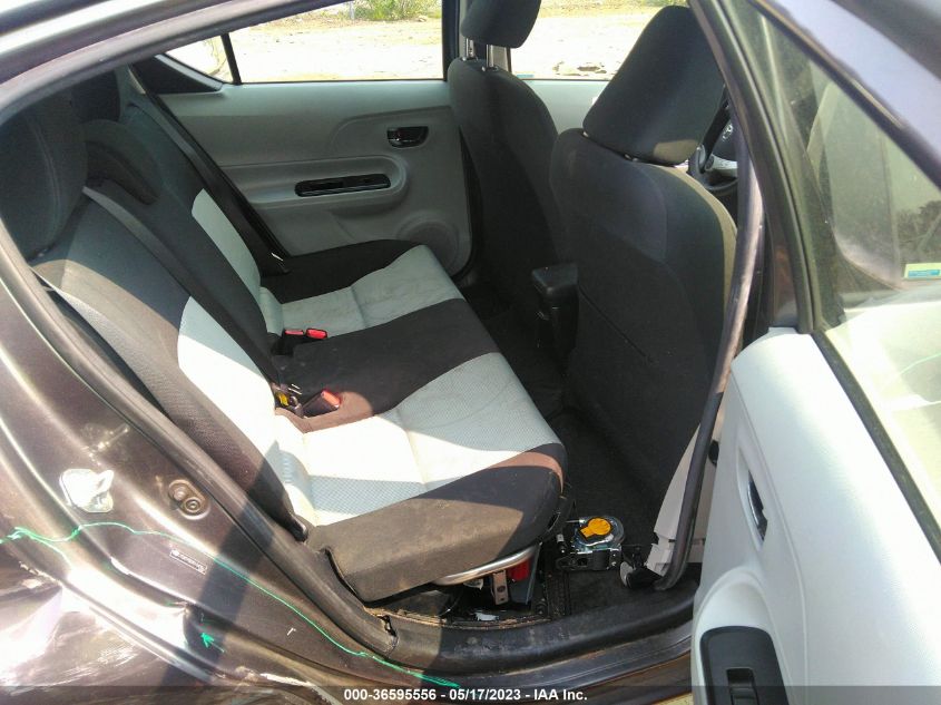 2013 TOYOTA PRIUS C ONE/TWO/THREE/FOUR - JTDKDTB3XD1040561