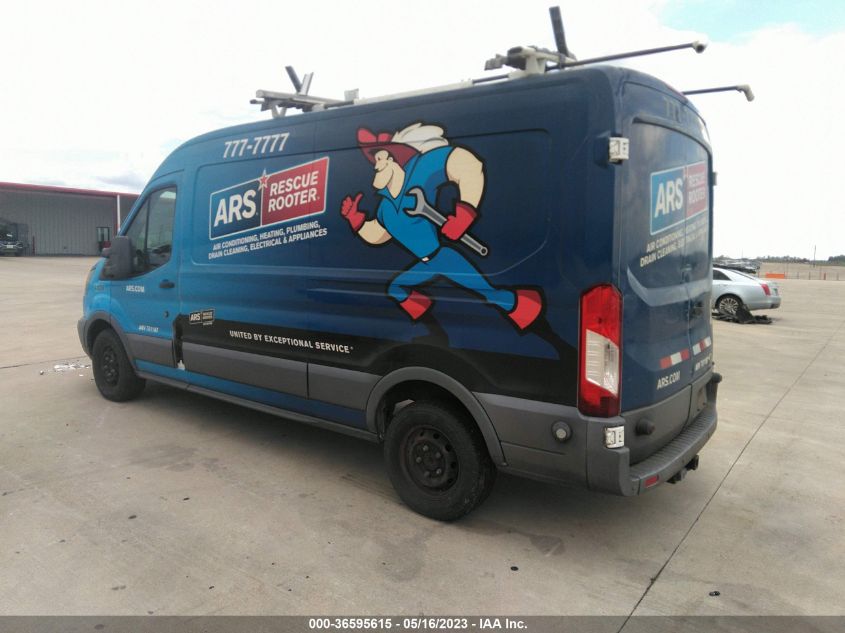 2015 FORD TRANSIT CARGO VAN - 1FTSW2CMXFKB14229