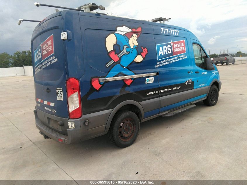 2015 FORD TRANSIT CARGO VAN - 1FTSW2CMXFKB14229