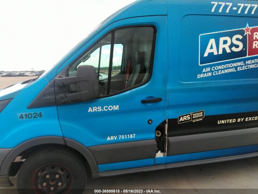 2015 FORD TRANSIT CARGO VAN - 1FTSW2CMXFKB14229