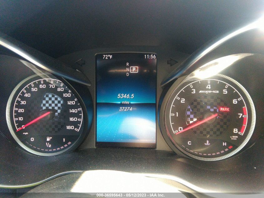 2019 MERCEDES-BENZ C-CLASS AMG C 43 - 55SWF6EB8KU308641