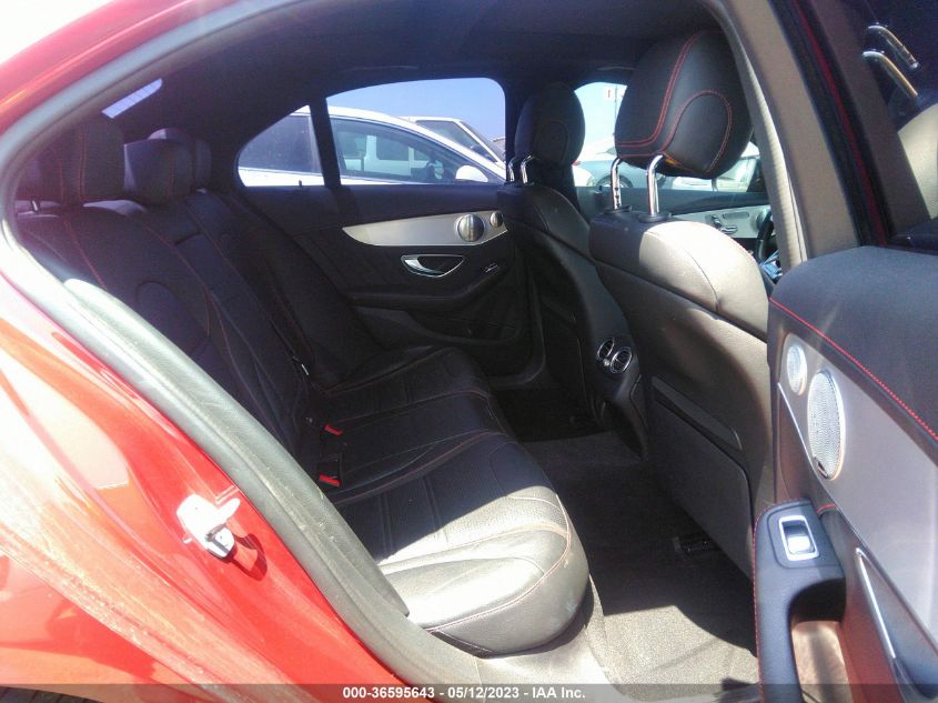 2019 MERCEDES-BENZ C-CLASS AMG C 43 - 55SWF6EB8KU308641