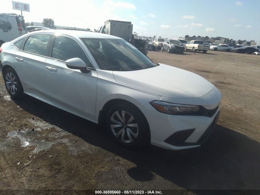 2022 HONDA CIVIC SEDAN LX - 2HGFE2F20NH511504