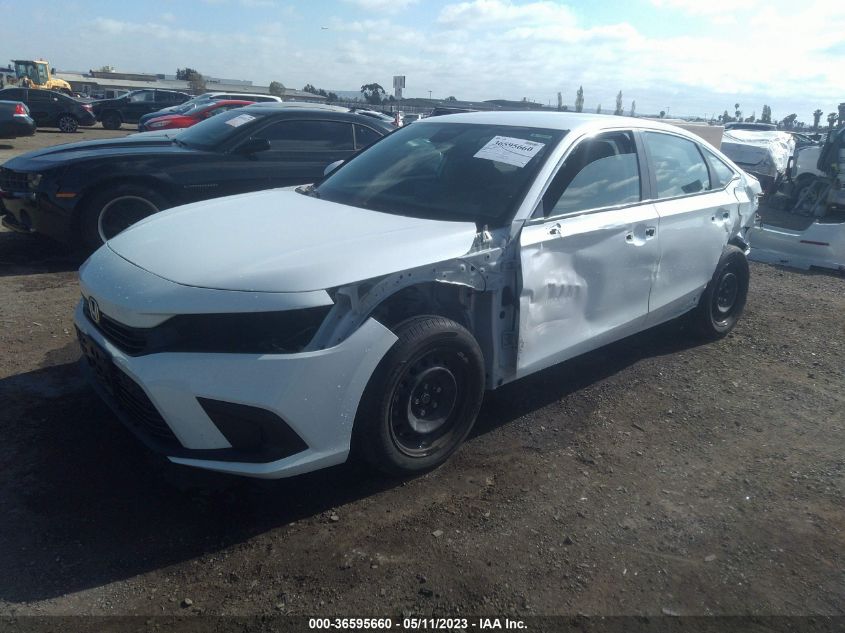 2022 HONDA CIVIC SEDAN LX - 2HGFE2F20NH511504