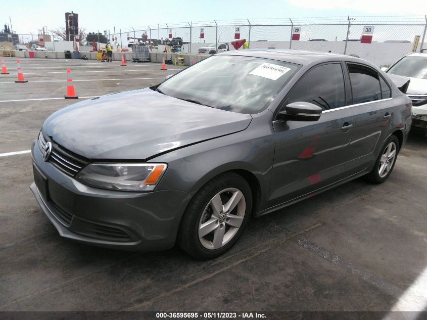 2014 VOLKSWAGEN JETTA SEDAN TDI W/PREMIUM - 3VWLL7AJXEM404655