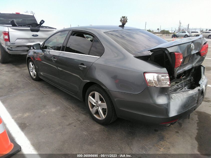 2014 VOLKSWAGEN JETTA SEDAN TDI W/PREMIUM - 3VWLL7AJXEM404655