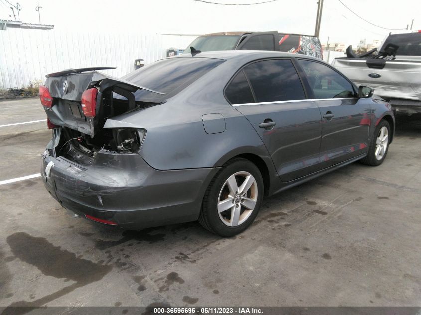 2014 VOLKSWAGEN JETTA SEDAN TDI W/PREMIUM - 3VWLL7AJXEM404655