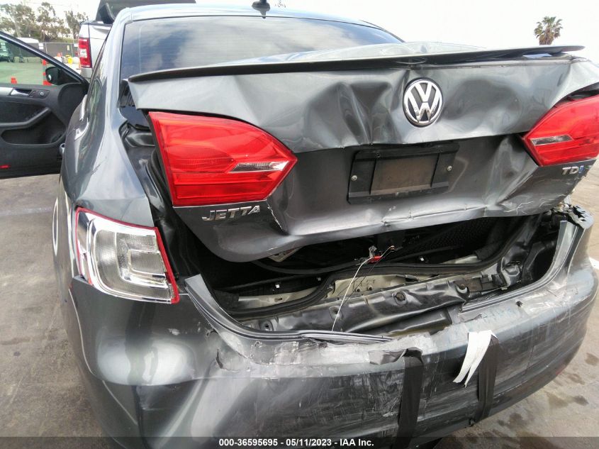 2014 VOLKSWAGEN JETTA SEDAN TDI W/PREMIUM - 3VWLL7AJXEM404655