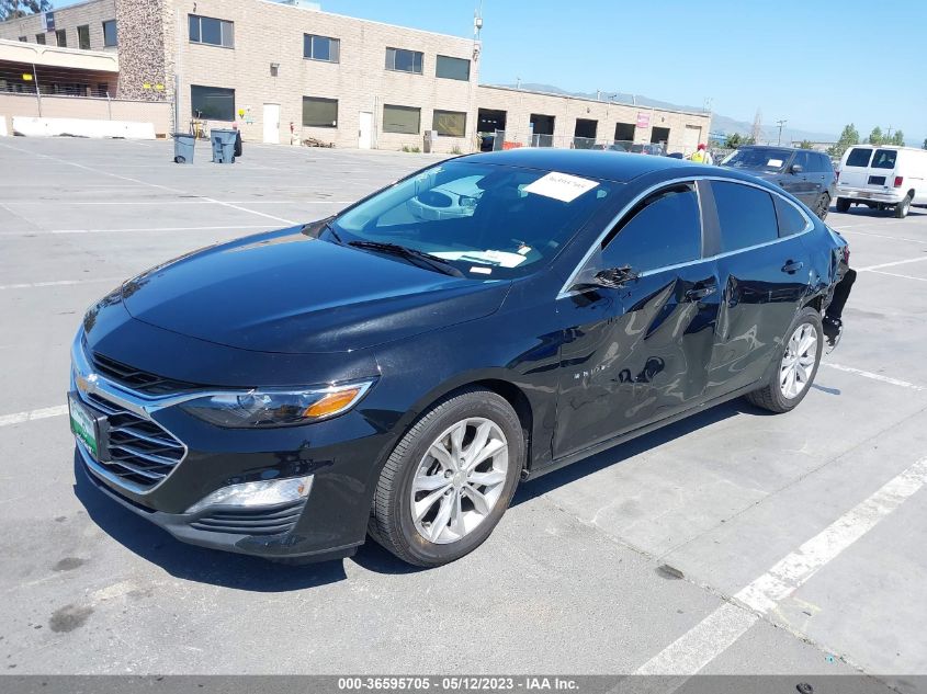 2019 CHEVROLET MALIBU LT - 1G1ZD5ST7KF160305