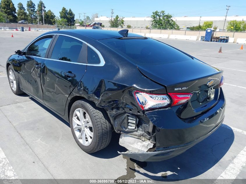 2019 CHEVROLET MALIBU LT - 1G1ZD5ST7KF160305