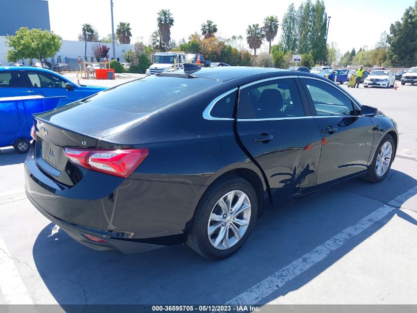 2019 CHEVROLET MALIBU LT - 1G1ZD5ST7KF160305