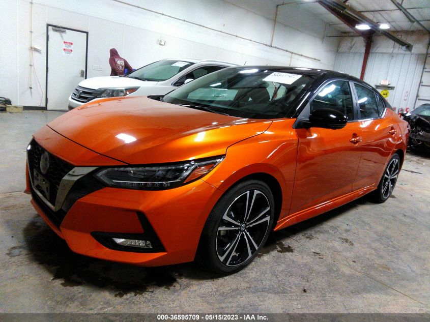 2022 NISSAN SENTRA SR - 3N1AB8DV4NY272733