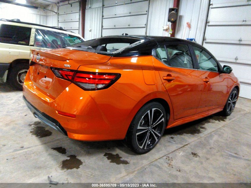 2022 NISSAN SENTRA SR - 3N1AB8DV4NY272733